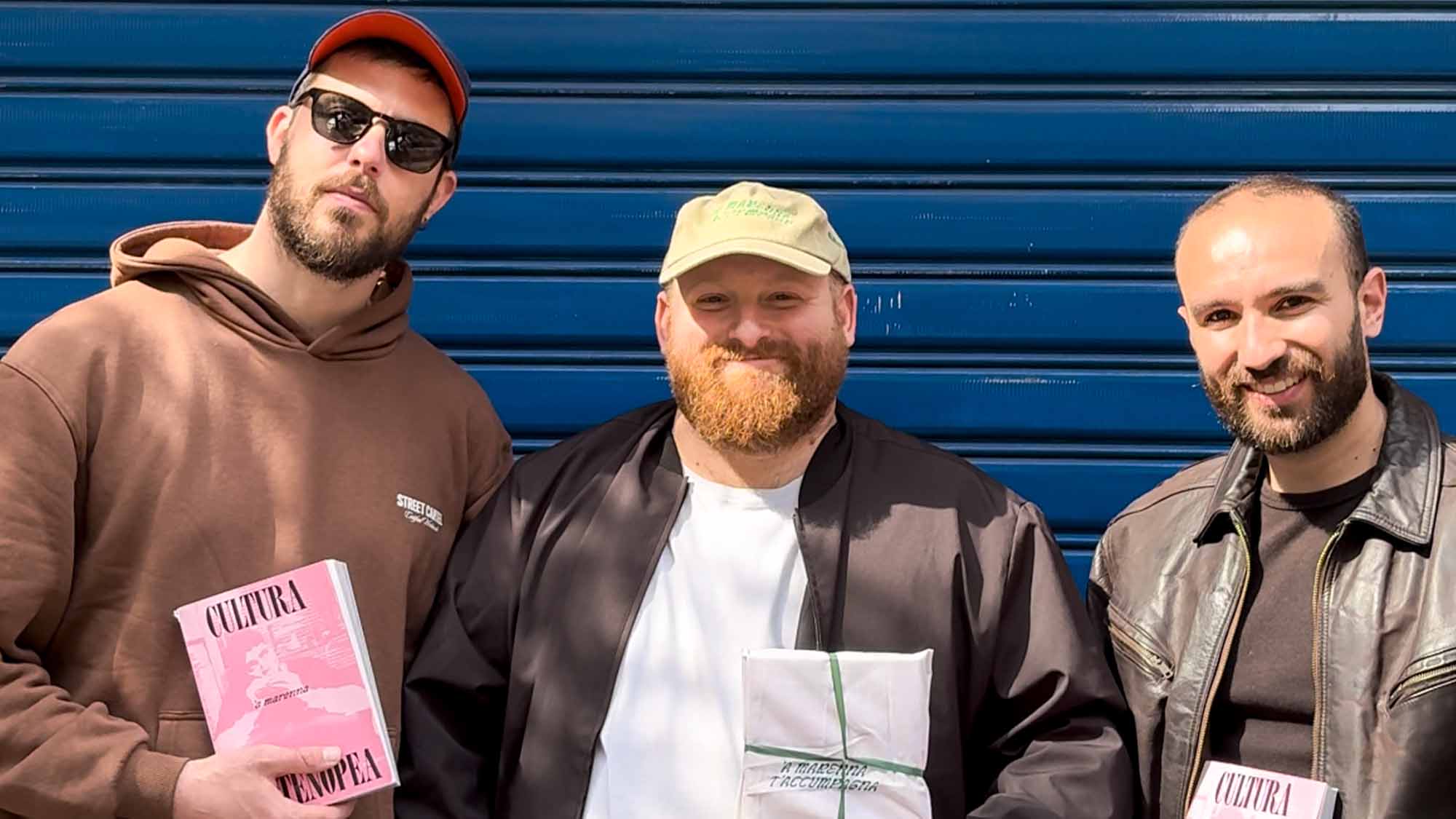 Puok, Marco Calignano, Alfredo Pinfildi e il libro Cultura Partenopea vol 2